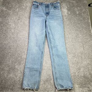 Abercrombie & Fitch Jeans Women's 28 Long Blue 90's Straight Ultra High Rise
